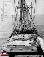 SRN6 being transported